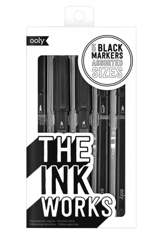 The Ink Works 5 Marker Set